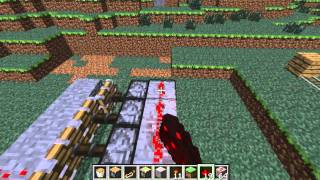 Minecraft BUD Switch Redstone Ore Trap - Tutorial