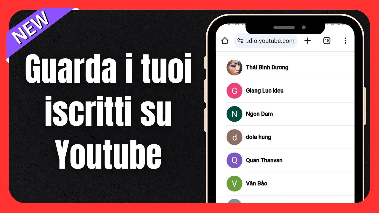 Come controllare chi si iscrive al mio canale Youtube | Come vedere i