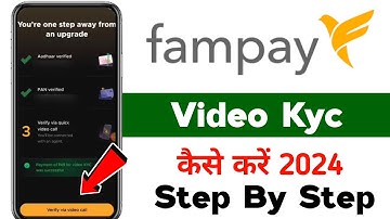 Fampay Full KYC Kaise Kare | fampay verification process | fampay account verification process