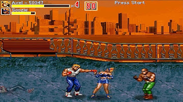 OpenBoR games: Rage of the Streets (Original version) playthrough