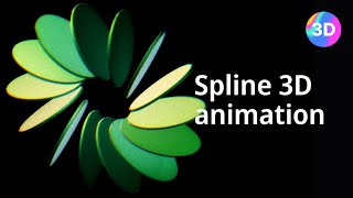 Loop Animation With Spline Website