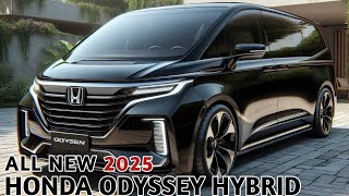 INCREDIBLE FIRST LOOK AT THE 2025 HONDA ODYSSEY HYBRID A NEW ICON OF MODERN MOBILITY