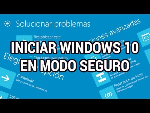 Video: Cómo Arrancar Windows 10 En Modo Seguro