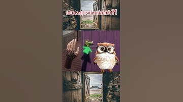 เปิดประตูตรงไหนง่ายกว่า?! #ความรู้ #บันเทิง #สาระ #เทรนด์วันนี้ #ประตูบ้าน #เปิดการมองเห็น