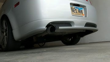 Cobalt SS TC ZZP Catless Downpipe and Muffler Delete Cold Start