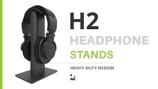 ROBUST 💪 Headphone Stand | Kanto H2 Universal Desktop Headphone Stand