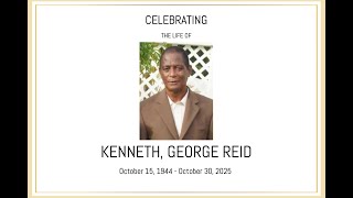 The Funeral of the late Kenneth George Reid