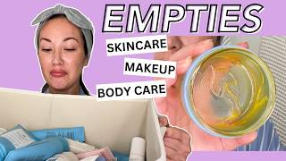 EMPTIES! Reviewing the Skincare, Makeup, & Body Care Products I've Finished | Beauty with Susan Yara
