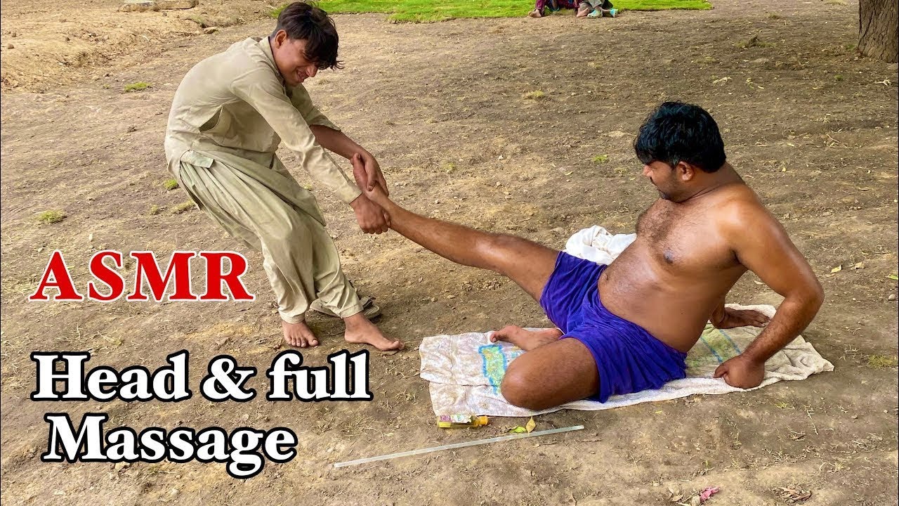 ASMR full body massage