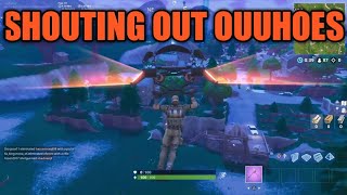 Shouting out ouuhoes