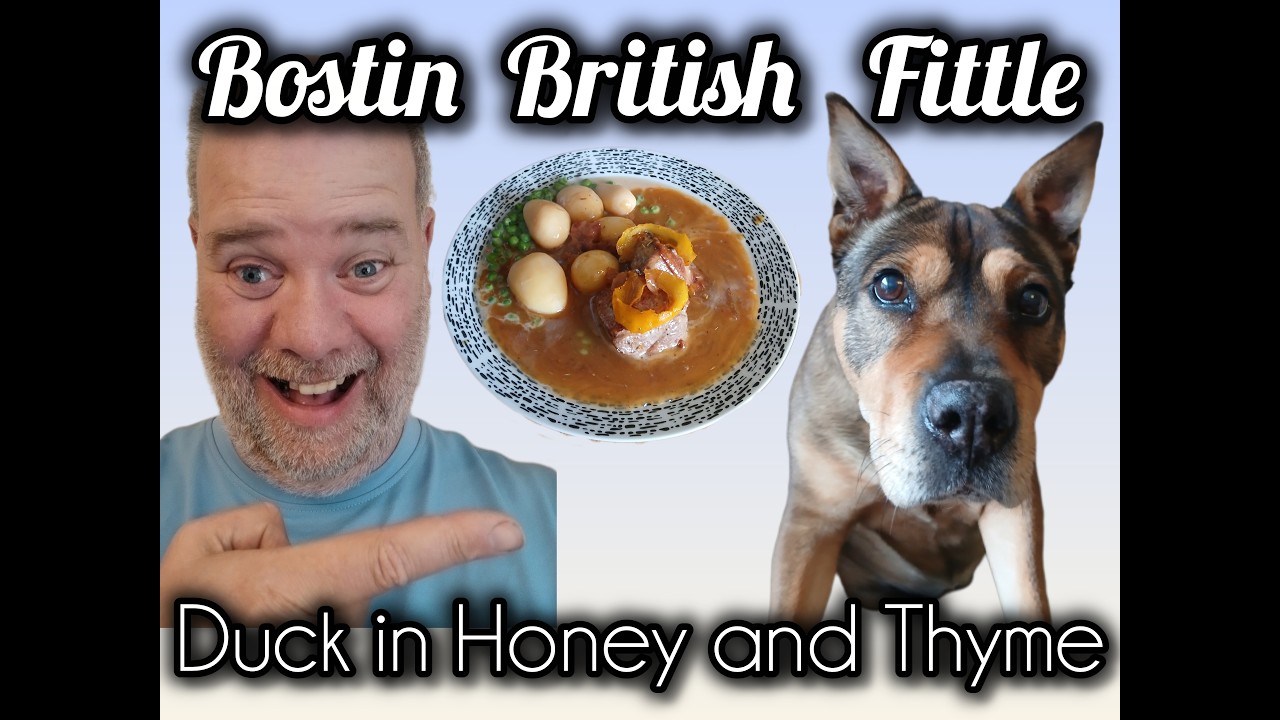 Duck in Honey and Thyme. Tasting History. Traditional Bostin British Fittle Baking