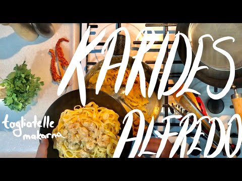 Video: Karidesli Fettuccine