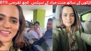 Drama Mannat Murad BTS with Fun Masti  | Behind the scenes of Manat Morad episode