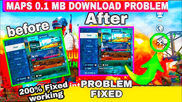 Battleground Mobile India Maps Not Downloading Problem Solved 👍 | BGMI 0.1 MB ERROR PROBLEM SOLUTION