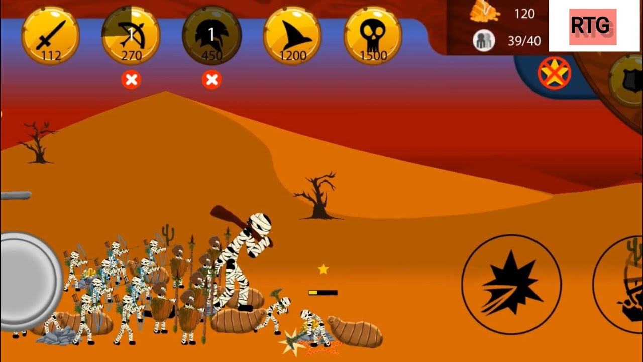 Stick Battle Zombie War Gameplay Part 13 