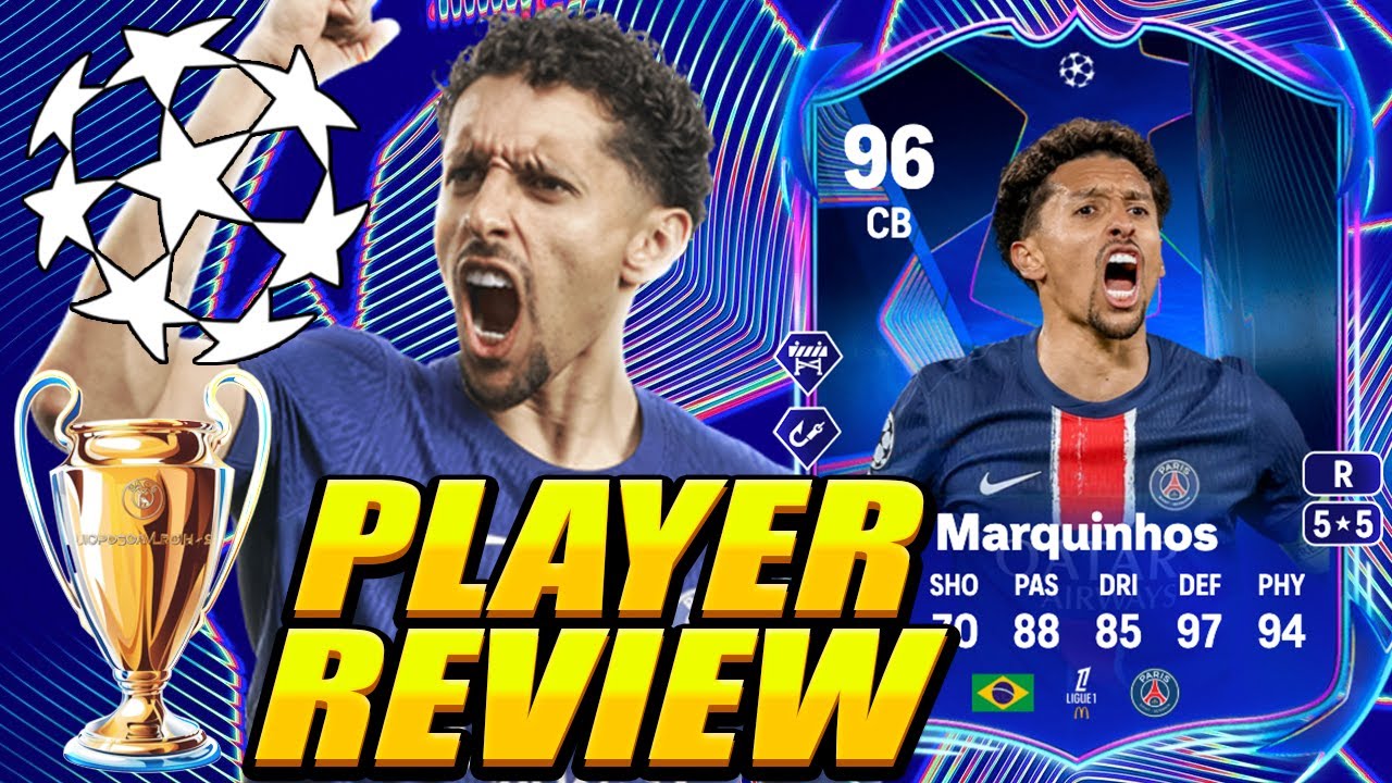 🧱 96 UCL RTTF MARQUINHOS PLAYER REVIEW! MARQUINHOS REVIEW! RTTF CHAMPIONS LEAGUE MARQUINHOS REVIEW!
