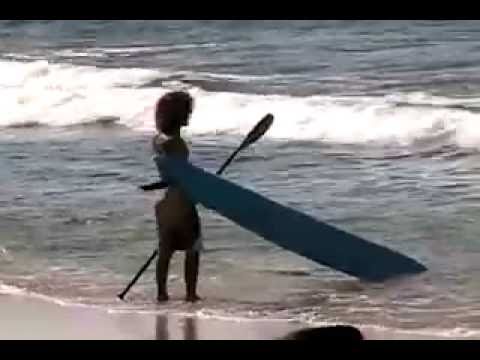 Rob Machado haciendo paddle
