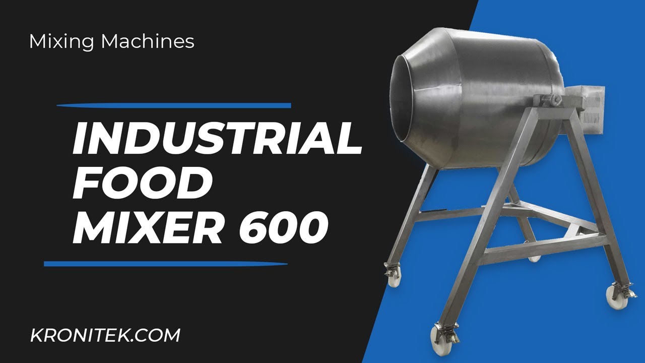 Commercial Food Mixers  Industrial Professional Electric Drum Equipment in  food industry