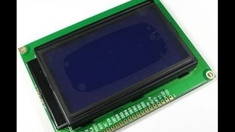 EP16: การเขียนโปรแกรม Arduino ติดต่อ GLCD128x64 + DS1307 + เครื่องตั้งเวลา 4 โปรแกรม ตอนที่ 1/3