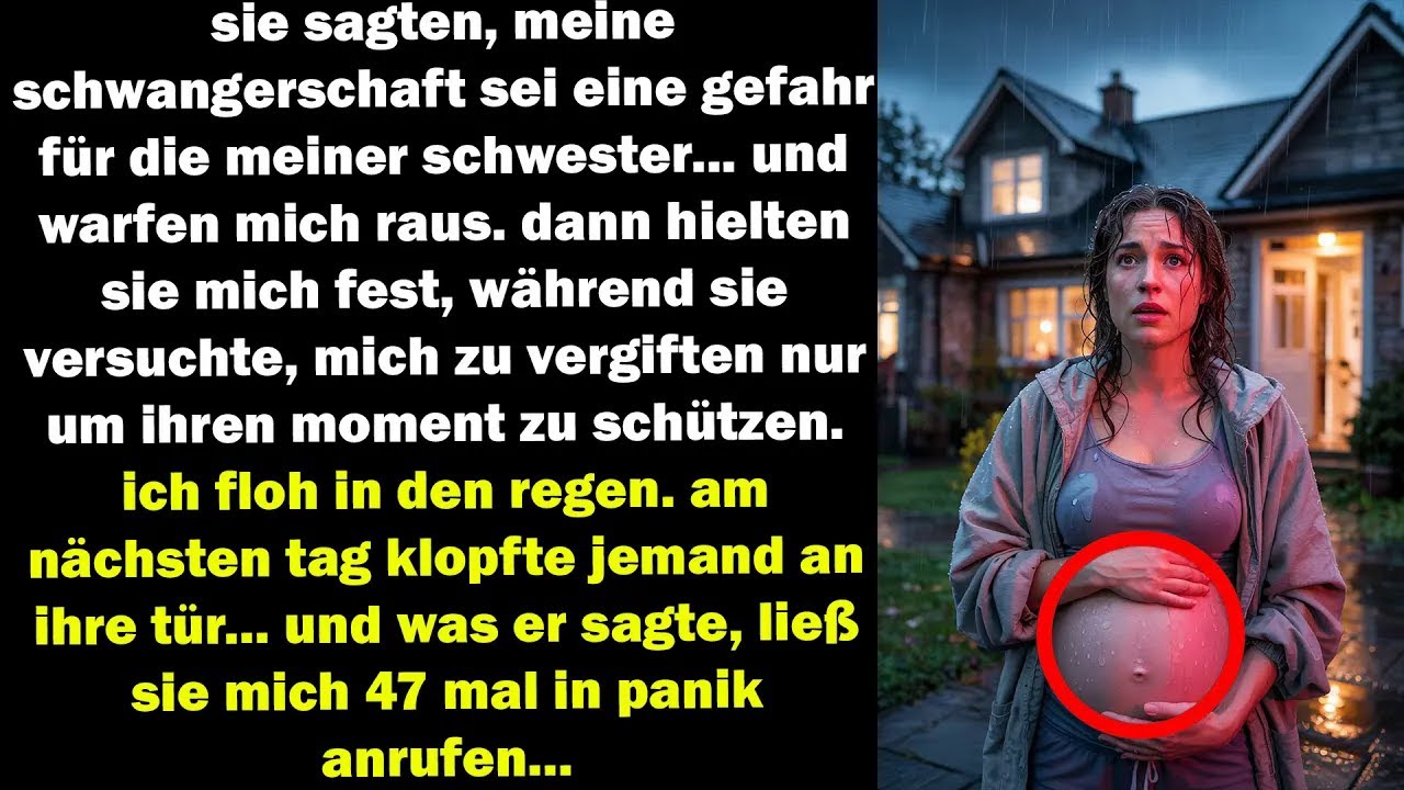 meine familie warf mich schwanger raus – dann versuchte meine schwester, mich zu vergiften…und