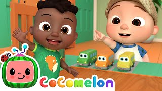 playing our little buses it s cody time cocomelon songs