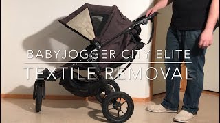 How to Remove and Wash the Textiles on a BabyJogger City Elite