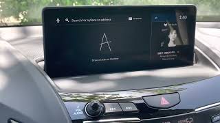 JC How to use the built-in Navigation in a 2023 Acura RDX