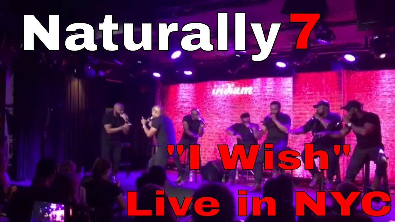 Naturally 7 - "Stressed Out" -  live at Iridium, NYC
