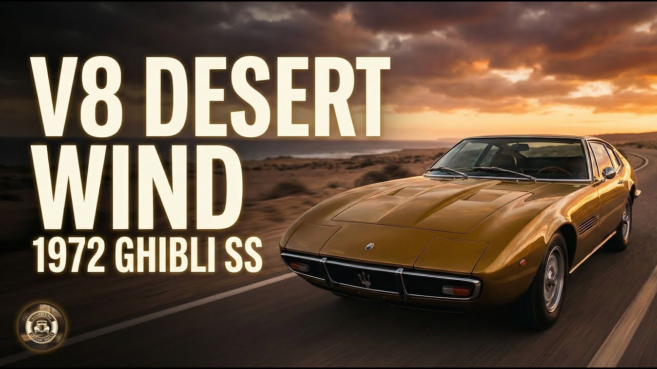 1972 Maserati Ghibli SS 4.9 – Story of an Italian V8 Grand Tourer