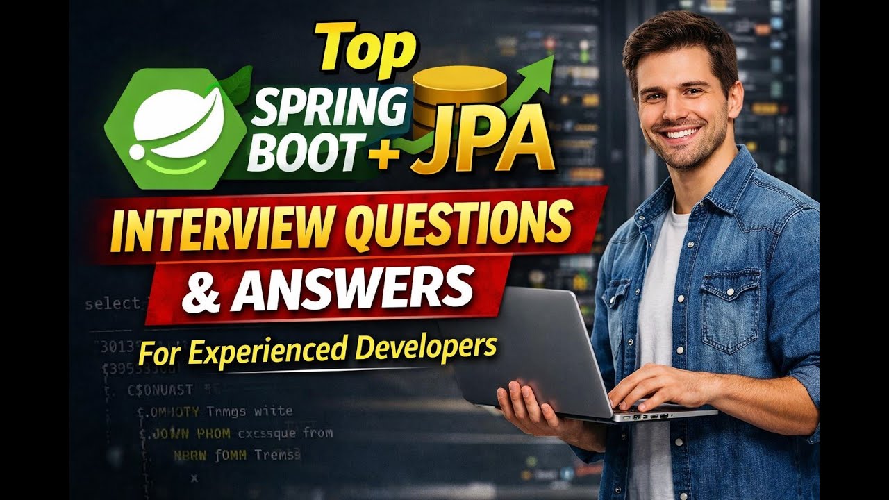 Spring Boot and JPA Interview Questions & Answers - YouTube