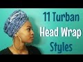 11 Ways to Tie a Turban Headwrap