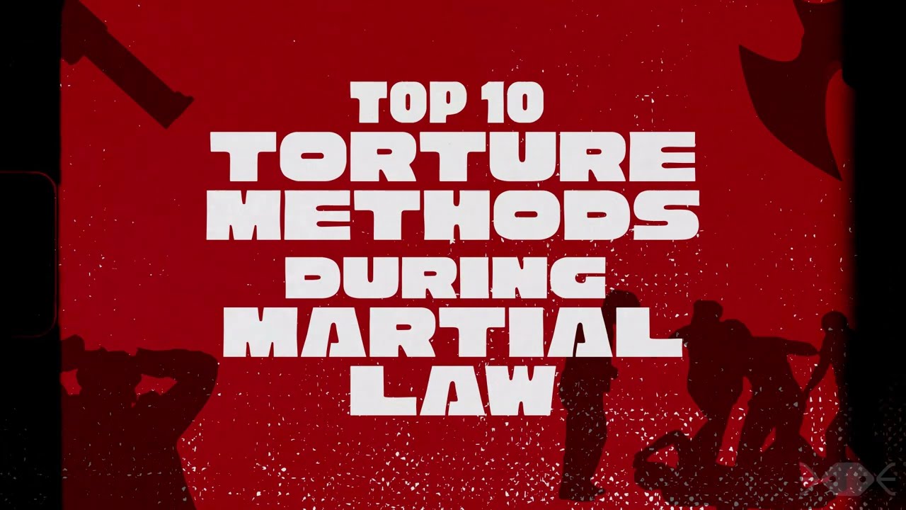 HOW TORTURE WAS LIKE DURING MARTIAL LAW YouTube