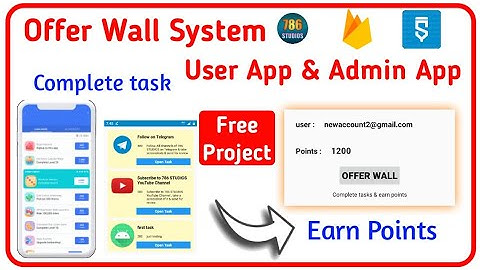 How to Make Offer wall App in sketchware. Complete Task & Earn Points System in sketchware pro