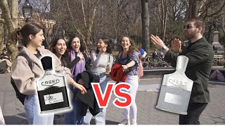 Creed Aventus Vs Creed Aventus Cologne (Fragrance Battle Womens Reactions)