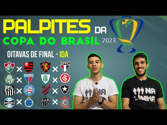 Palpites da Copa do Brasil: jogos de ida das oitavas