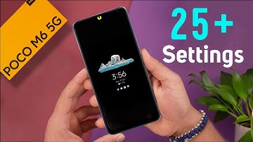 Poco M6 5G Tips & Tricks | Poco M6 5G 25+ Special Features You Should Try