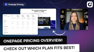 Onepage Tutorial: Which Plan Fits Your Needs? | Pricing, Features & CRM Explained
