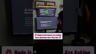 🚨 Node.js Interviewers Are Asking These Questions – Don&#39;t Miss Out! 🚨
