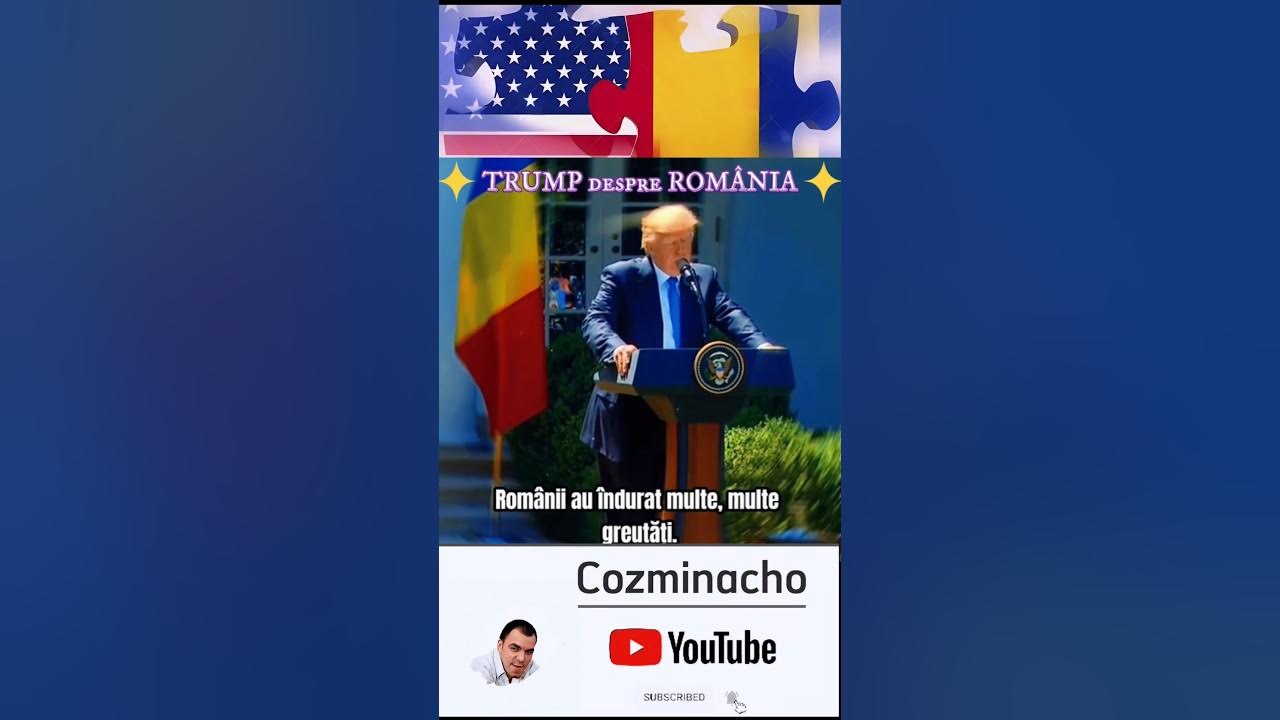 Donald Trump🇺🇸 vorbeste despre Romania🇷🇴 Trump donaldtrump president