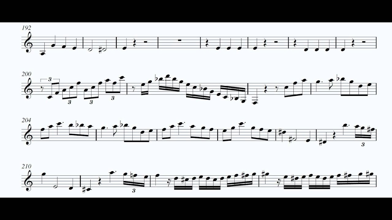 ⁣Mozart - Clarinet concerto - I Allegro [Play along] [B♭]