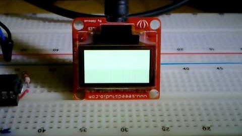 Pinguino i2c OLED Display