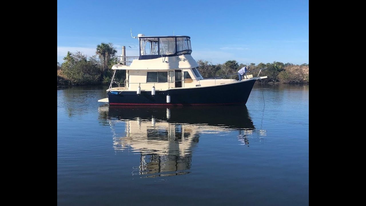 Trawler SOLD: 34 Mainship "Sojourner". Great Loop boat. - YouTube