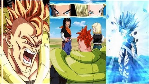 LR Androids + Remastered Int LR Gohan Super Attacks! DBZ Dokkan Battle