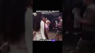 EXPECTATION VS. REALITY! #drunkgoals #plottwist #partyfail #nightout #beardedlady