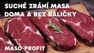 Suché zrání masa doma a bez baličky | Zkoušíme zrací sáčky