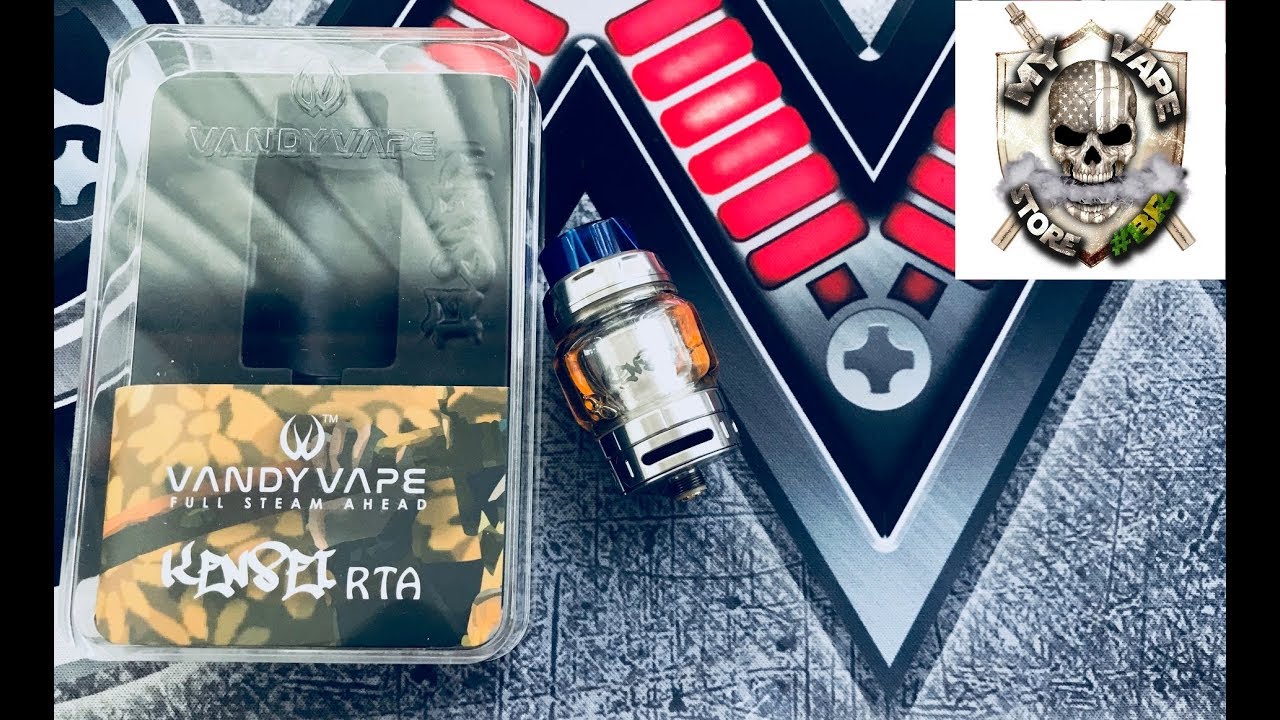hand check logo Review Kensei RTA by Vandy Vape #PORTUGUES (Vape, Cigarro eletrônico, Ecig).