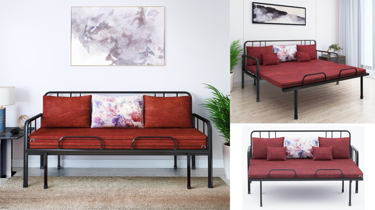 METAL SOFA BED