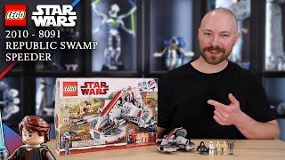 LEGO Star Wars 8091 Republic Swamp Speeder (2010) - REVIEW