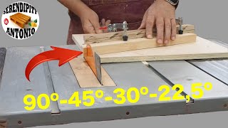 "DIY: How to make a precision miter gauge for your bench saw"