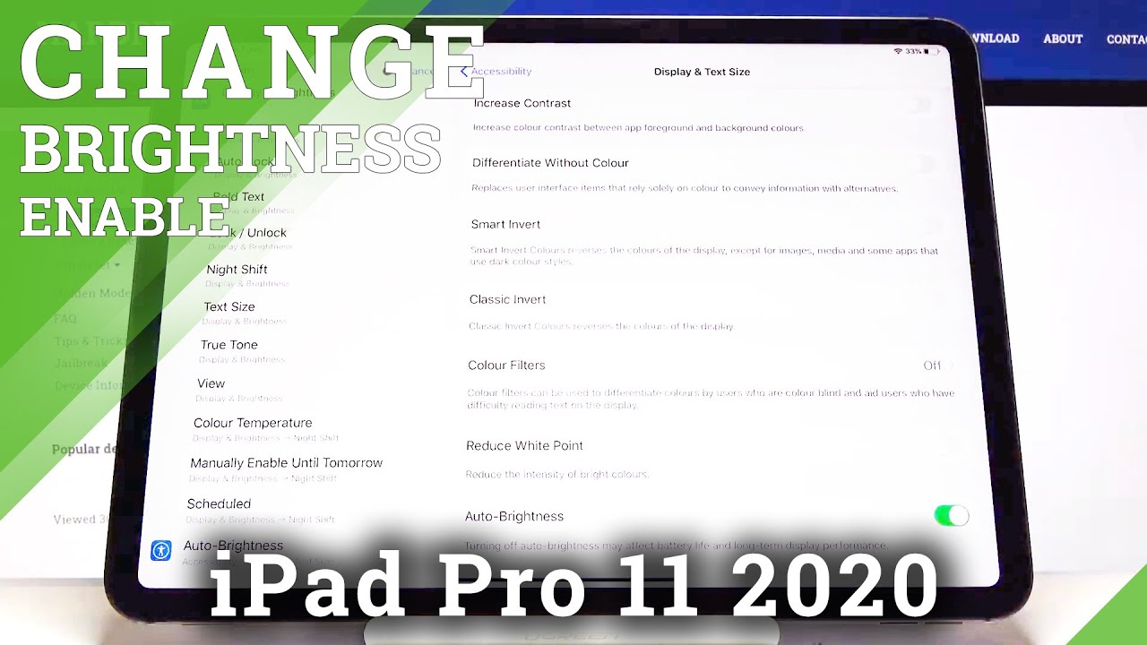 how-to-activate-auto-brightness-in-ipad-pro-11-2020-adjust-screen